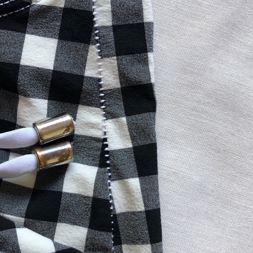 Ephemera Gingham Backless Swimsuit - image 8